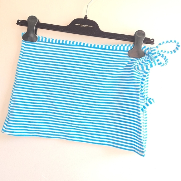 New Solid & Striped The Nola Keys Blue Terry Striped Skirt NWT XS - Picture 5 of 7
